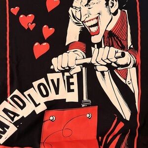 DC Comics The Joker Mad Love Couples T-Shirt BoxLunch Exclusive Size XS